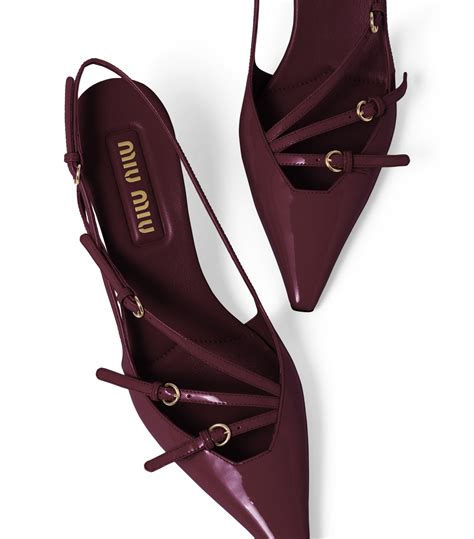 miu miu slingbacks|Women's Miu Miu Designer Pumps & Slingbacks .